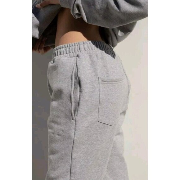 ellandemm Gray Classic Joggers Sweatpants Size 2XL NWT Retro 80s - Picture 1 of 3